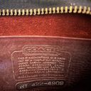 Coach  Slim Leather Briefcase Purse Bag in rich brown cherry leather - RARE! Photo 8