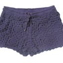 Joie NWT  Blue Crochet Shorts Photo 0