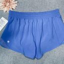 Lululemon  Hotty Hot High Rise Gym Shorts Wild Indigo Blue 12 NWT Photo 6