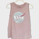 Fifth Sun  |  Petal Pink NASA Pink Tank  Top | Large Photo 5