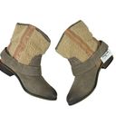 Kelsi Dagger  Tempest Faux Shearling Suede Taupe Booties Women's Size 6.5 New Photo 5