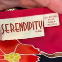 Serendipity Maui Dragonfly/Floral Print Sarong One Size Photo 3