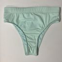 The Bikini Lab NWT  Solid High Waist Bikini Bottom Photo 2