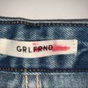 GRLFRND  Blaine Jean Skirt Sz 26 Photo 3