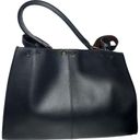 Fendi  Black Leather Medium Size Pop Peekaboo X Lite Handbag Shoulder Bag Photo 1