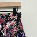 American Vintage Vintage 90s Pink and Purple Floral Midi Skirt Photo 3