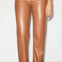 Dynamite Giselle Faux Leather Straight Leg Pants Photo 0