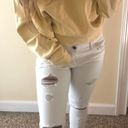 Hollister White Ripped Jeans Photo 0