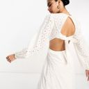 ASOS Cut-out Broderie Maxi Dress Photo 2