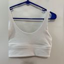 Lululemon Pre-Owned Size 6  White Sports Bra Photo 2