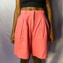 Bermuda Vintage  90s High waisted pink  shorts Photo 1