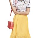 A New Day  Yellow Pleated Skirt Photo 0