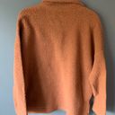 Aerie Burnt Orange Oversized Sherpa Pullover Photo 4