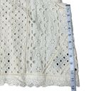 Anthropologie James Coviello Anaiya High Neck Eyelet Lace Top Photo 4