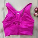 Danskin Hot Pink Zip Up Sports Bra Photo 2