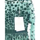 Mac Duggal  67007 Embellished Illusion High Neck Velvet Floral Dress 4 Emerald Photo 3