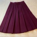 Vintage Koret Career Petites Wool Pleated Skirt Academia Preppy Size 8P Photo 6