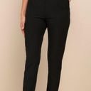 Lulus NWT Lulu’s Kick It High Waist Trouser Pants Black Photo 1