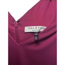 Halston Heritage  Drop Waist Tiered Ruffle Gown - Pink Size 0 Photo 6