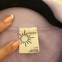 Aerie Lavender Offline Crop Half Zip Jacket Photo 2