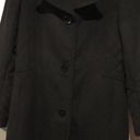 Jones New York  Classic Black Wool Coat Photo 3