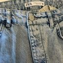 ZARA straight leg high rise jeans Photo 1