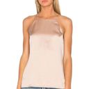 Cami NYC  Elle Button Back Silk Top In Rose Dust Tan Revolve Size Medium M Photo 0