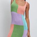 Urban Outfitters UO Kelsie Knit Colorblock Mini Dress Photo 0