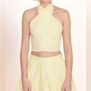 STAUD Yellow Skirt Size 6 NWT Photo 0