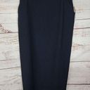 Ralph Lauren Vintage Lauren  Navy Wool Martinique Women's Pencil Skirt Size 12P Photo 0