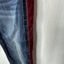 AQUA  Red Velvet Tuxedo‎ Stripe Skinny Jeans Photo 2