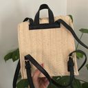 A New Day Straw Basket Backpack - Natural  NWOT Photo 4