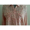 Joie  Dehart Plaid Button Down Shirt - Size M - NWT Photo 2