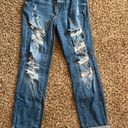 Wax Jean Distressed Ripped Jeans Photo 2