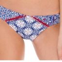 Luli Fama  Naughty Girl Blue/White Full Bikini Bottom Sz M Medium NWT Photo 1