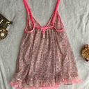 Victoria's Secret  pink coquette mesh babydoll Photo 1