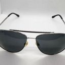 Lacoste  Polarized Silver & Black Aviator Sunglasses & Case Photo 7