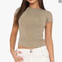 Women’s basic crop tee size small Photo 1