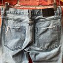 One Teaspoon Light Wash One X  Destroyed Straight Leg Dad Jeans Photo 13