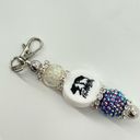 The Bar Keychain purse charm Beaded Keychain For Women,  Keychain, Silicone bead keyc Photo 5