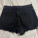 Pretty Little Thing Black Jean Shorts Photo 1