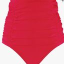 Relleciga Women's High Waisted Bikini Bottom Tummy Control Ruched Swimsuit Bottom Tankini Briefs Photo 2