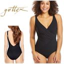 Gottex  contour swimsuit with princess neckline. NWT Photo 1