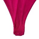 Naked Wardrobe Size XS Sculpted Seamless Tank Thong Bodysuit In Raspberry NEW Photo 3