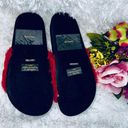 Bamboo Faux Fur Slides Photo 5