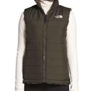 The North Face  Women’s Mossbud Insulated Reversible Vest Fleece Green Photo 0