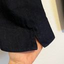 Krass&co . Ankle Crop Split Hem Straight Leg Japanese Denim Cotton Jeans Indigo Wash 8 Photo 6