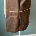 C&C California  Brown Faux Shearling Vest Soft Comfortable size XS Photo 1