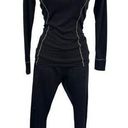 Rbx Active Craft Black Long Sleeve Shirt &  Leggings Workout Ski Hiking Fitness Photo 0