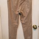 Lysse Beige suede Leggings size Small Photo 1